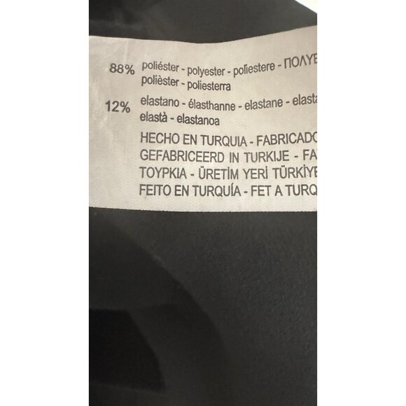 ZARA XS Black Cargo Jogger Pants Elastic Waistband - Picture 8 of 15